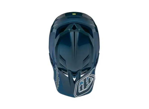 Troy Lee Designs D4 Polyacralite Mips Helm Shadow Blue