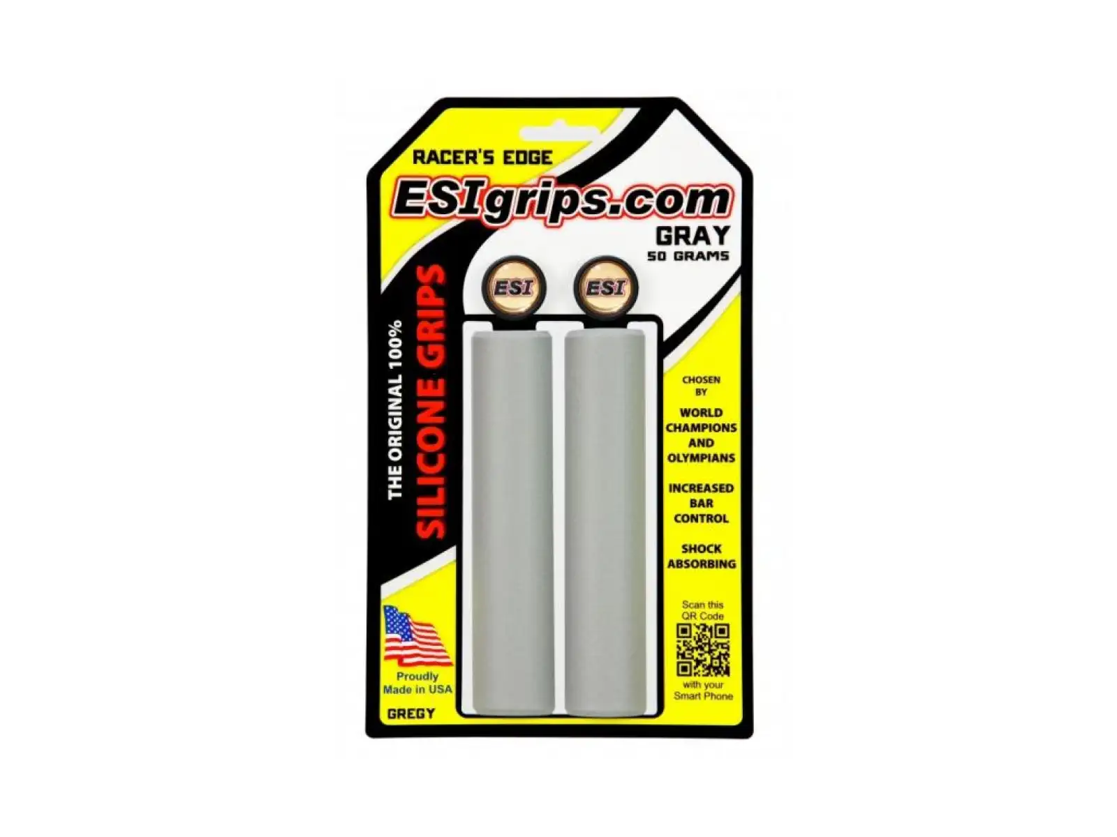 ESI Racers Edge Griff Grau