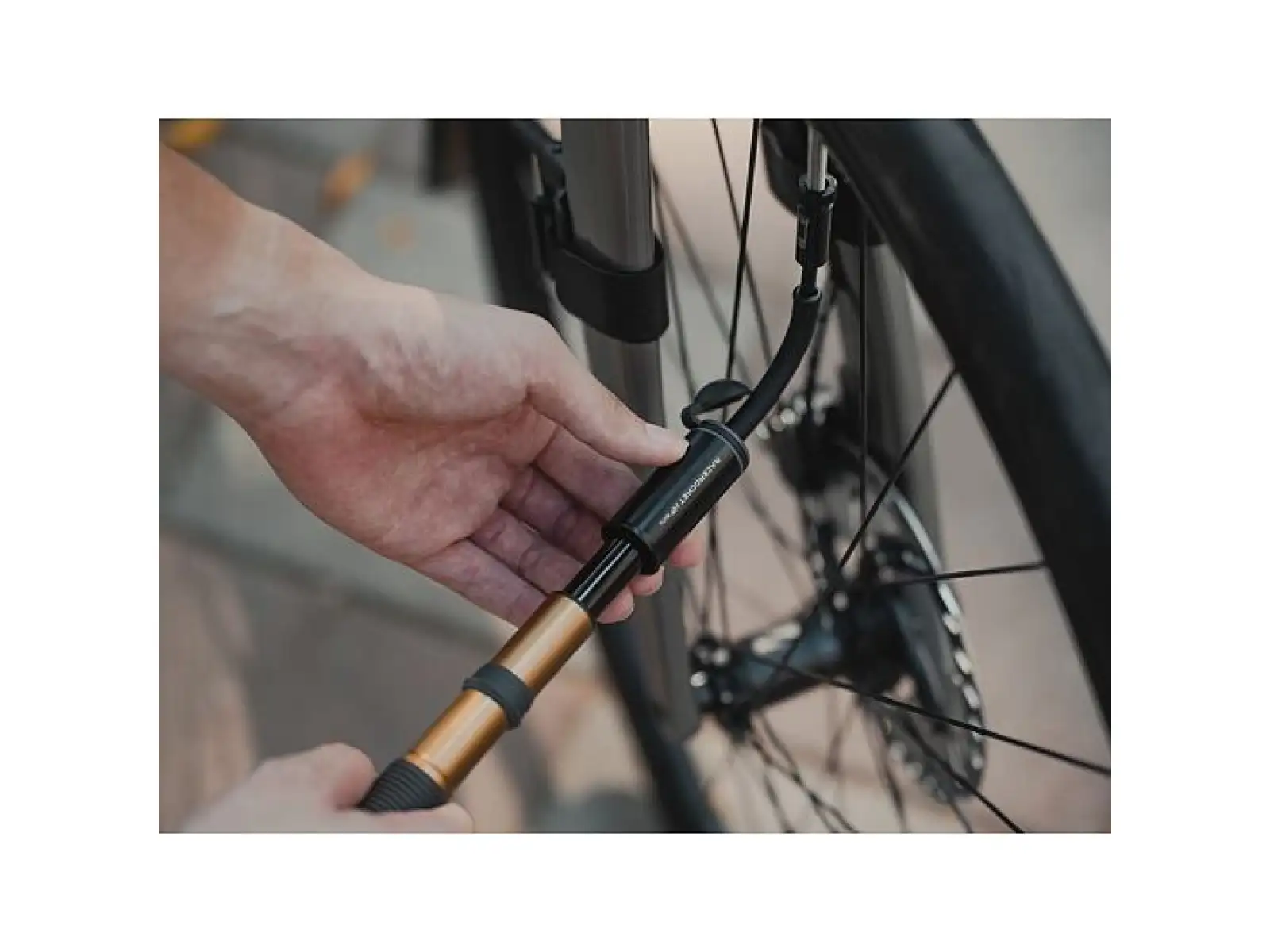Topeak Race Rocket HP Mini Pumpe Gold