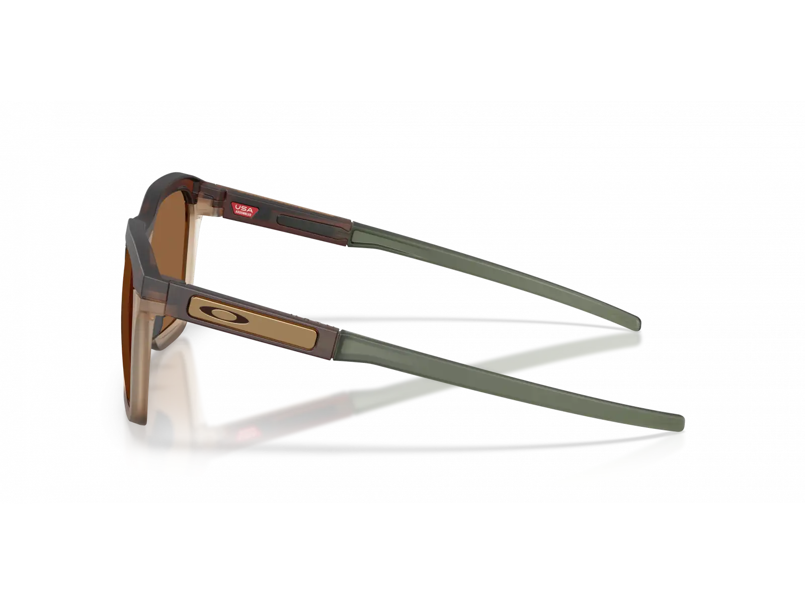 Oakley HSTN SQ 2.0 Brille Matte Rootbeer/Prizm Bronze