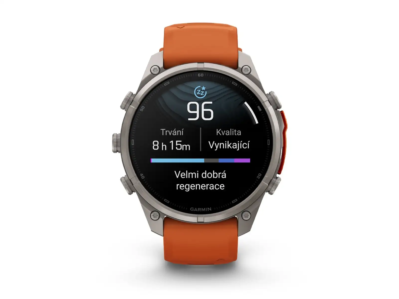Garmin Fénix 9 Pro inReach 47 mm Smartwatch Titanium Autumn orange/Spark orange