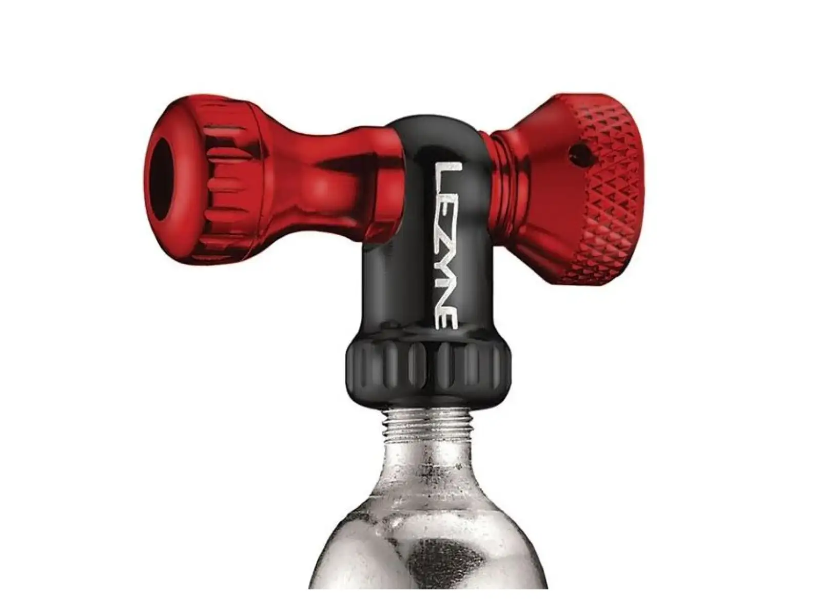 Lezyne Control Drive CNC CO2 Pumpe Rot