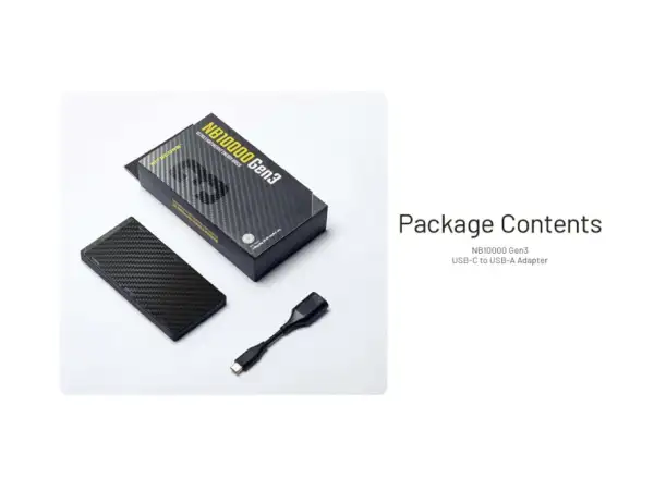 Nitecore leistungsstarke Powerbank NB10000 Gen3