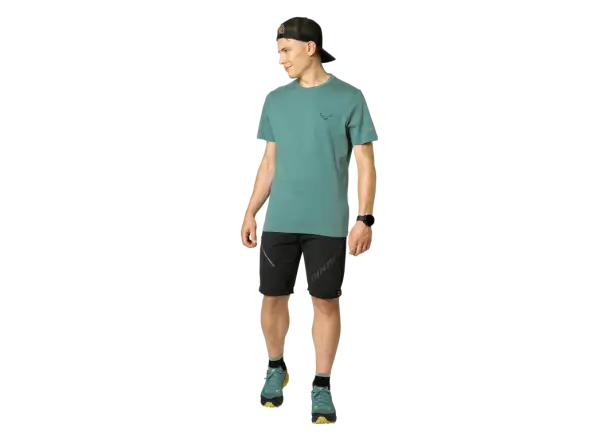 Dynafit 24/7 Graphic Herren T-Shirt Kurzarm Atlantic/Sunrise Trail
