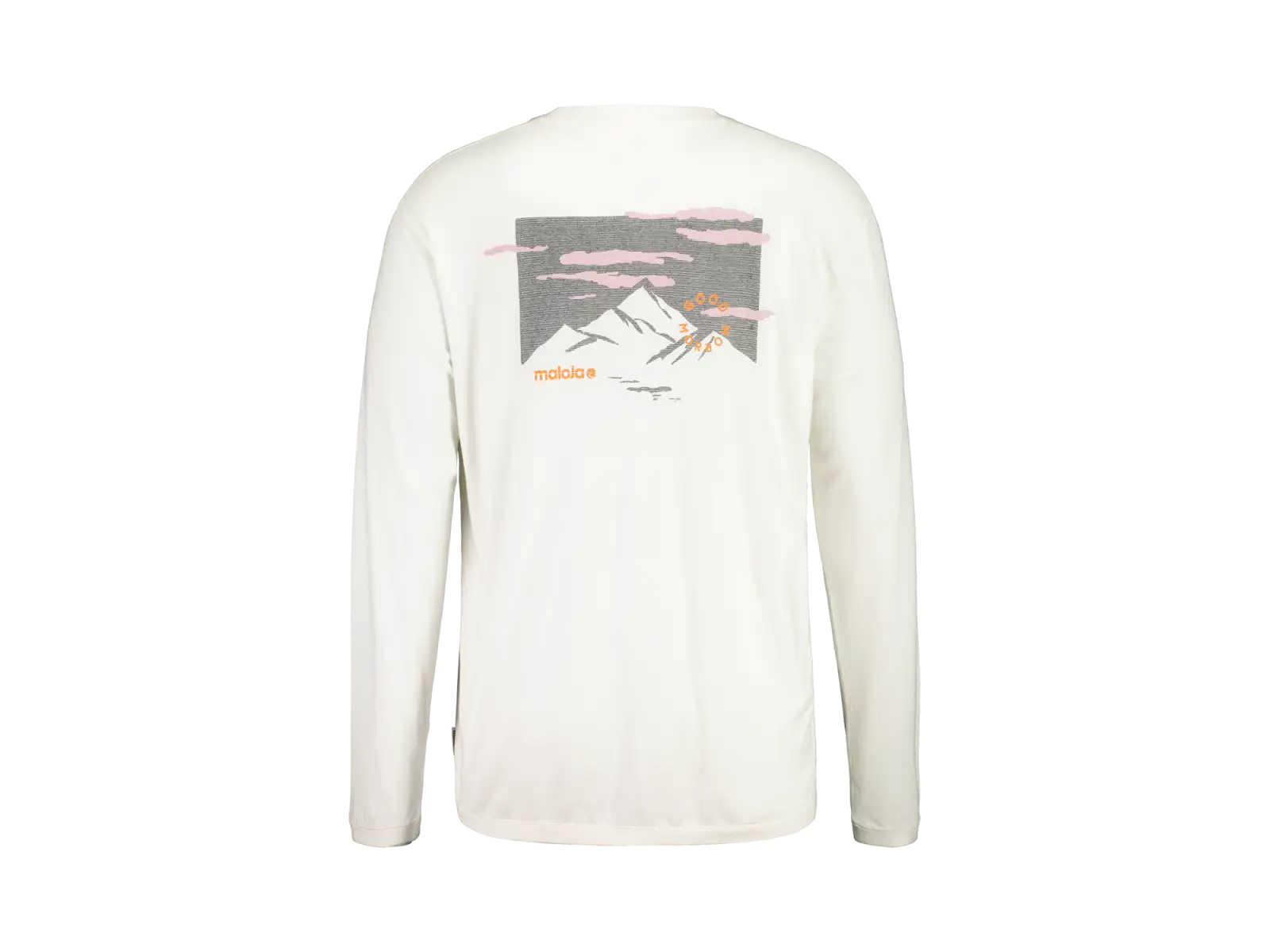 Maloja OllomontM. Herren T-Shirt Glacier Milk