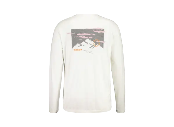 Maloja OllomontM. Herren T-Shirt Glacier Milk