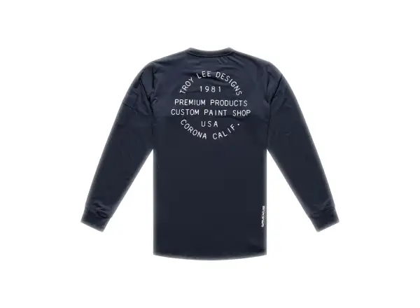 Troy Lee Designs Ruckus Ride Herren Trikot Langarm Pressed Carbon