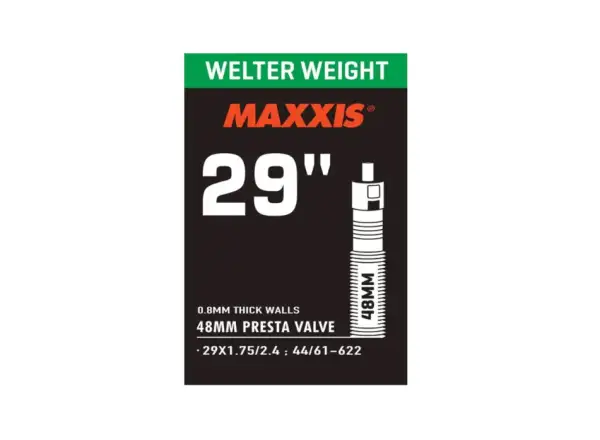 Maxxis Welter Gewicht 29x1,75-2,40" MTB Schlauch mit Presta-Ventil 48 mm