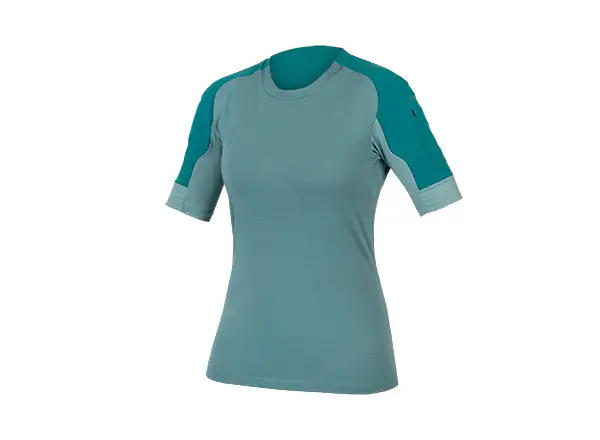 Endura GV500 S/S Damen Kurzarmtrikot Fichte Grün