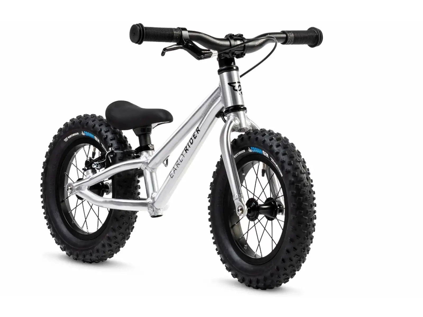 Early Rider Big Foot 12 Laufrad Gebürstetes Aluminium