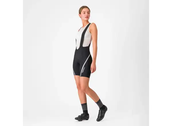 Castelli Velocissima Damen Shorts mit Latz Black/Silver