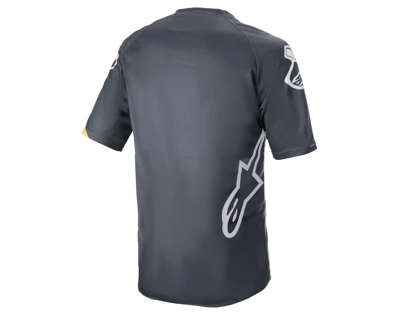 Alpinestars Racer V3 Herrentrikot Kurzarm Anthrazit/Schwefelgelb
