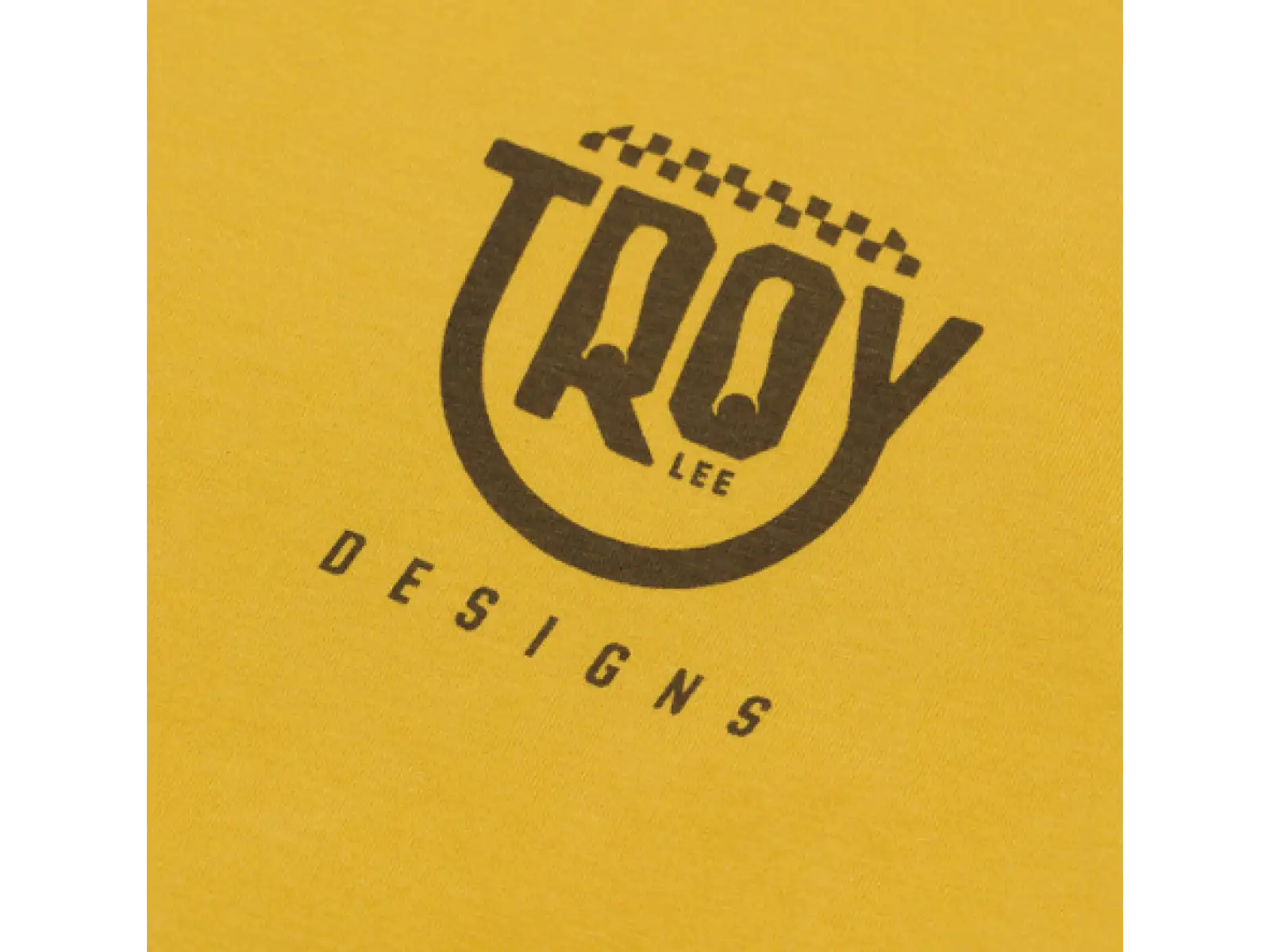 Troy Lee Designs T-Shirt mit Kurzarm Smiley Gold