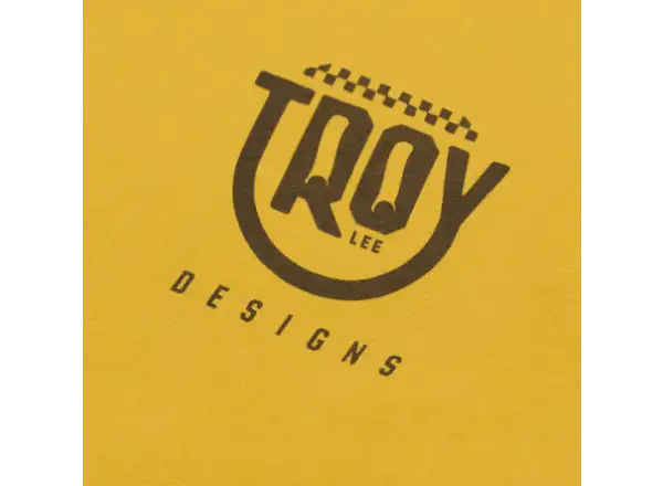 Troy Lee Designs T-Shirt mit Kurzarm Smiley Gold