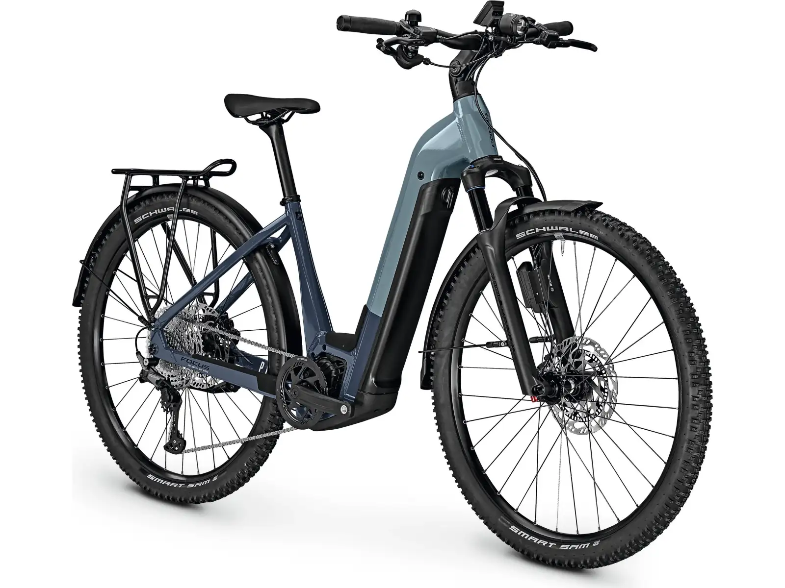 Focus Planet2 6.9 ABS WA 625Wh Stadtelektrofahrrad Stoneblue/Heritage