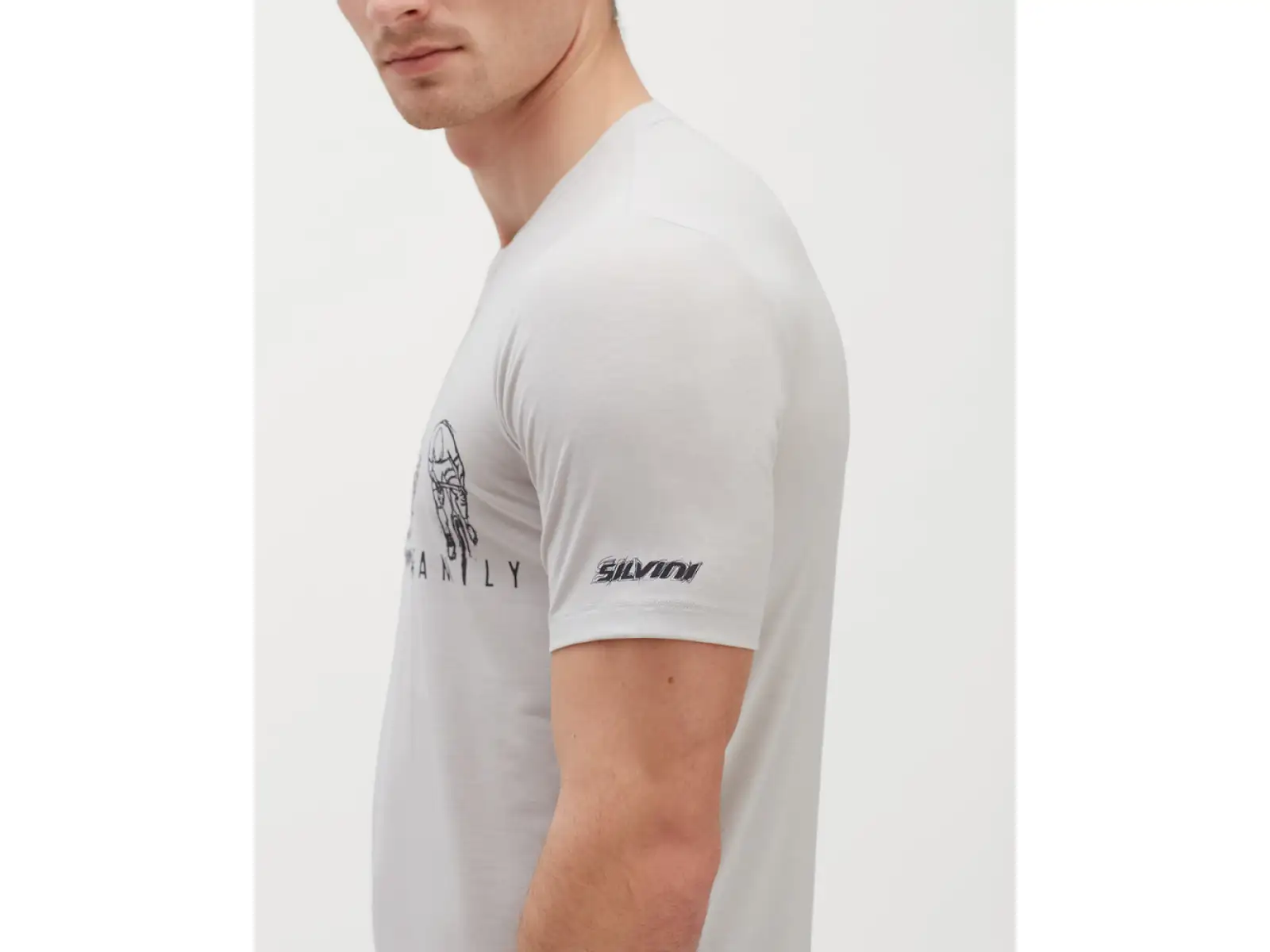Silvini Berici Herrentrikot Kurzarm cloud/charcoal