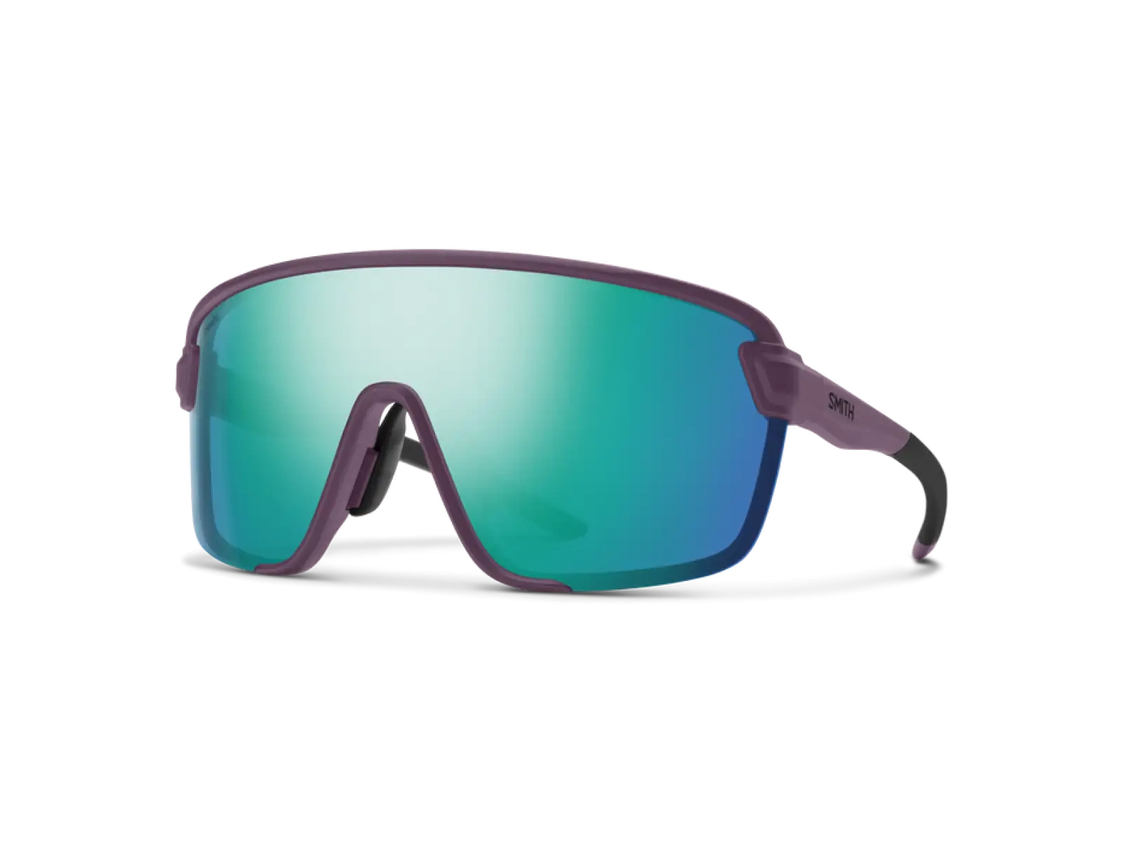 Smith Bobcat Fahrradbrille Matte Amethyst + ChromaPop Opal Mirror Lens