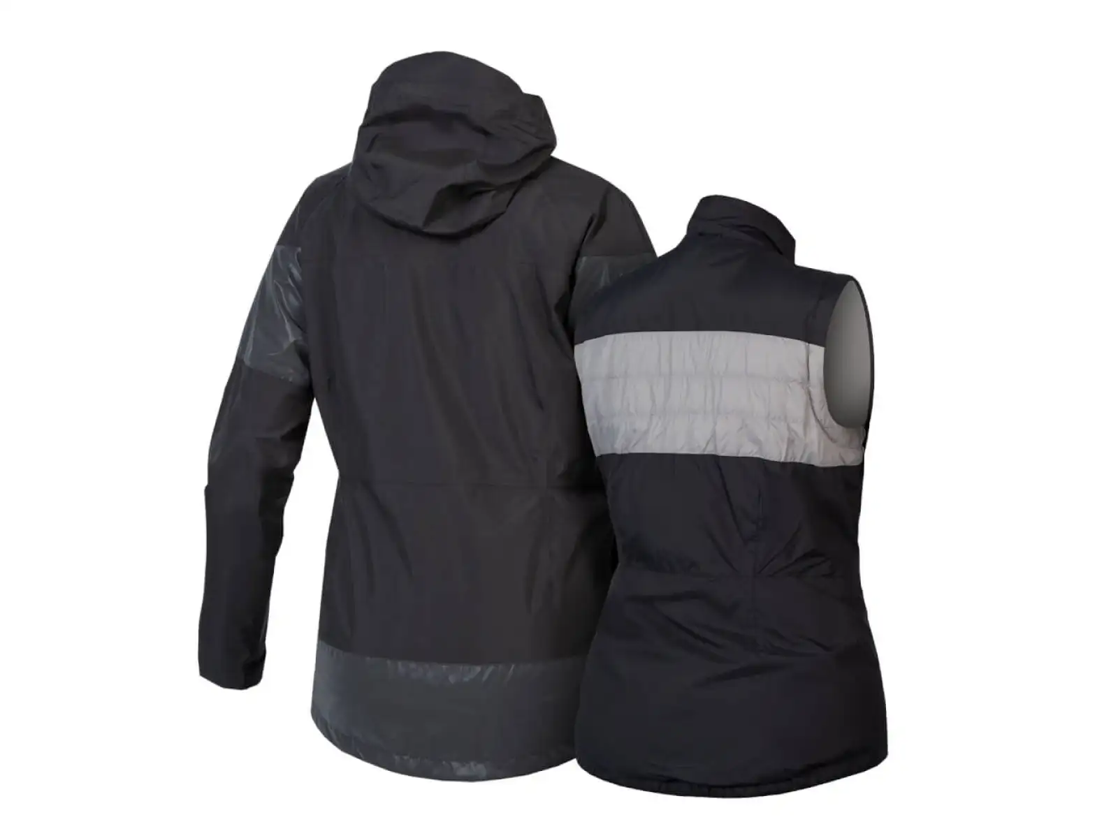 Endura Urban Luminite II 3-in-1 Damenjacke Schwarz
