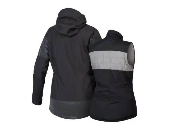 Endura Urban Luminite II 3-in-1 Damenjacke Schwarz