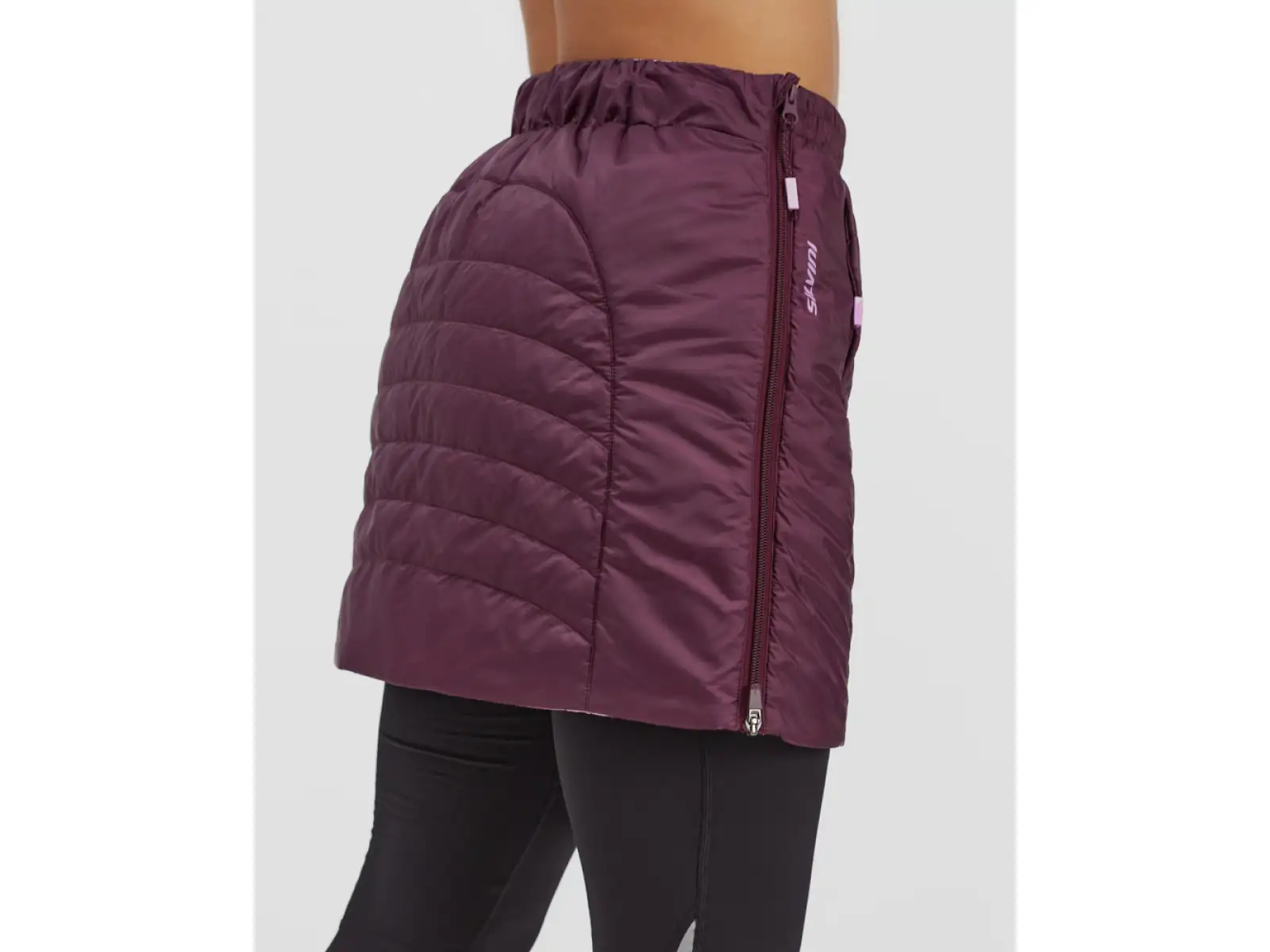 Silvini Cucca Damen Primaloft Rock Pflaume/Rosa