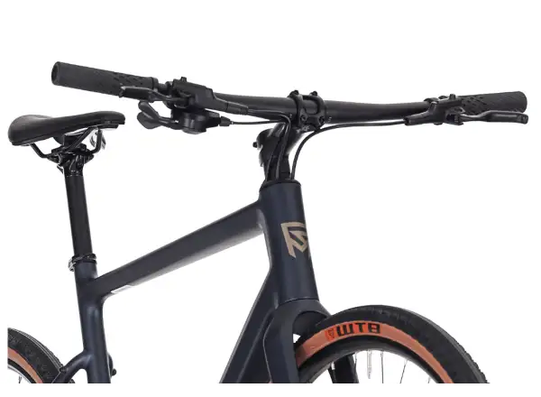 Rock Machine Lukk Cr 10 Gravelbike Matte Deep Ocean Blue