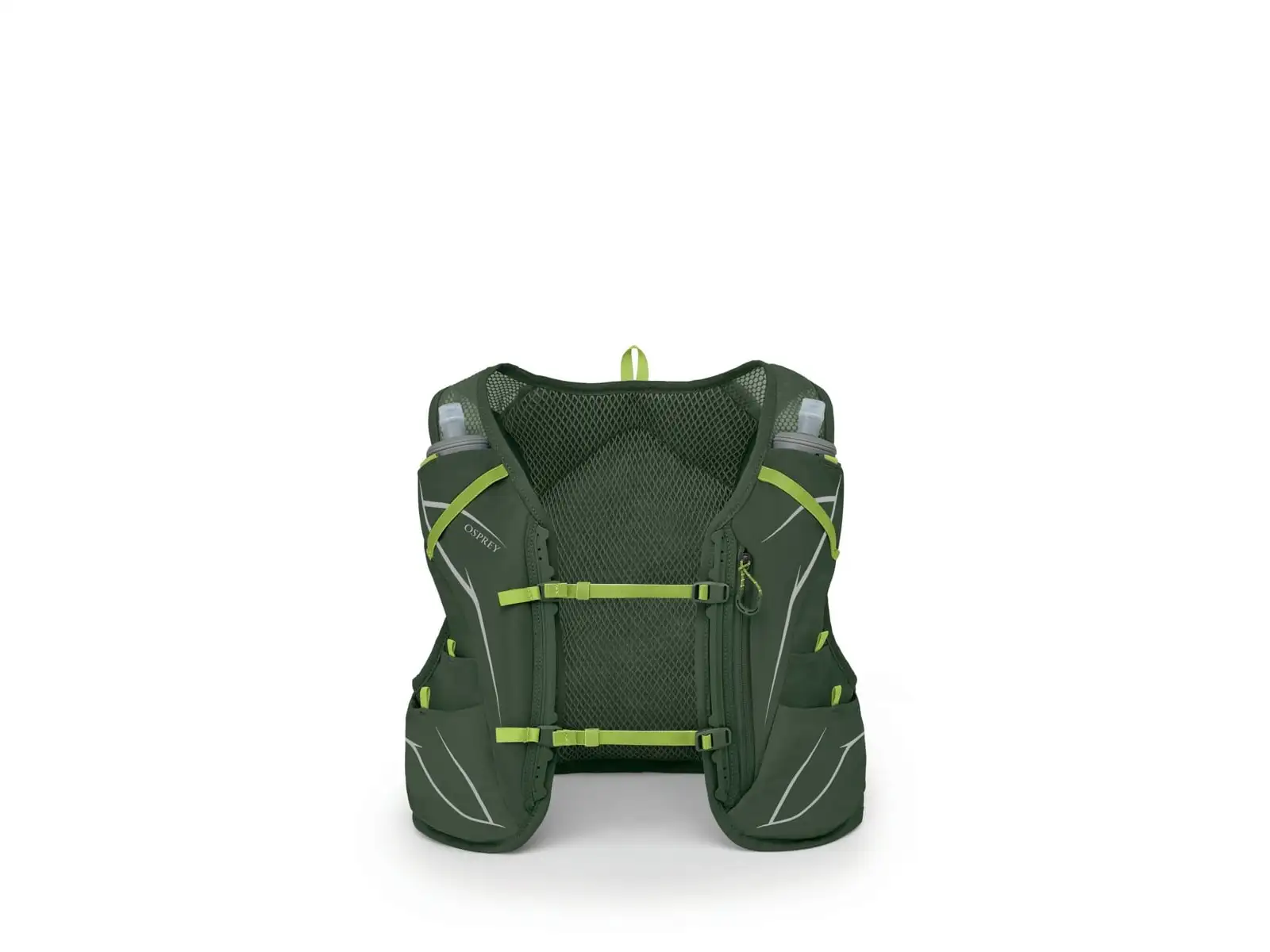 Osprey Duro 6 Laufweste 6 l + 2x Flasche Hydraulics 0,5 l Seegrasgrün/Limonade