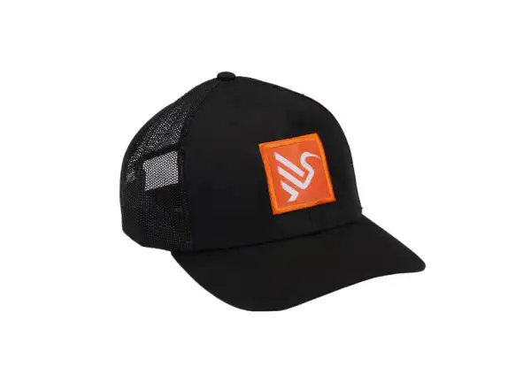 Ibis Patch Trucker Cap Cap schwarz/orange.