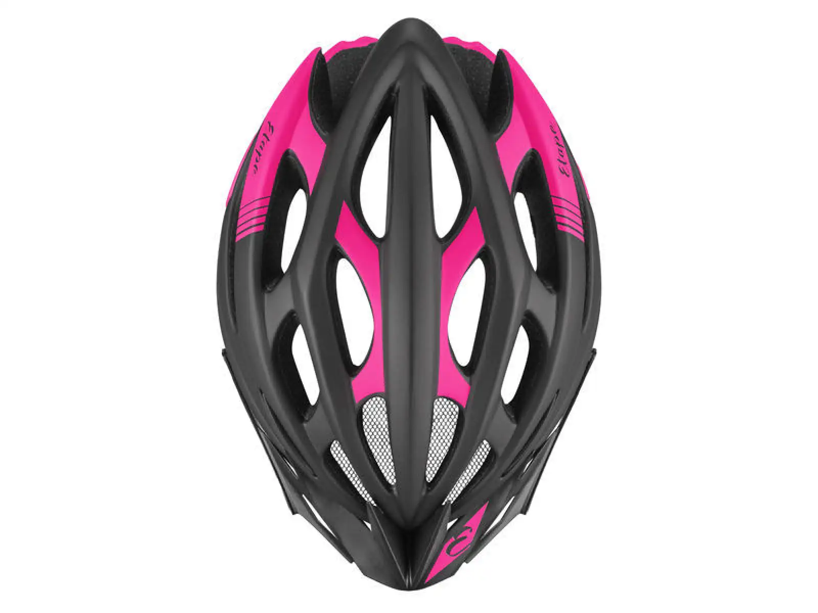 Etape Vesper Damen-Fahrradhelm – Schwarz/Rosa matt