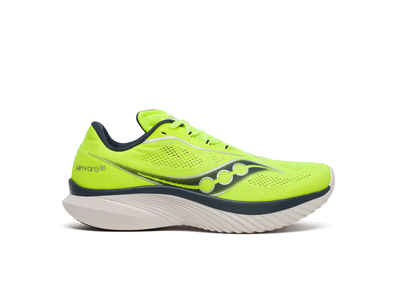 Saucony Kinvara 15 Herrenlaufschuhe Citron Navy
