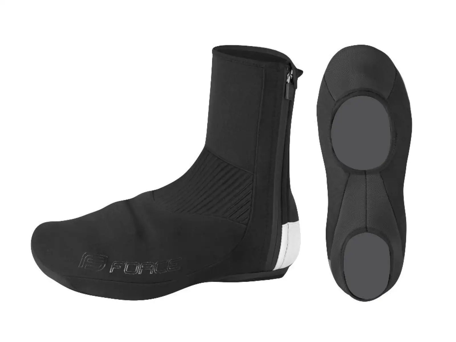 Force Spring Überzieher für Softshell-Radschuhe in Schwarz.