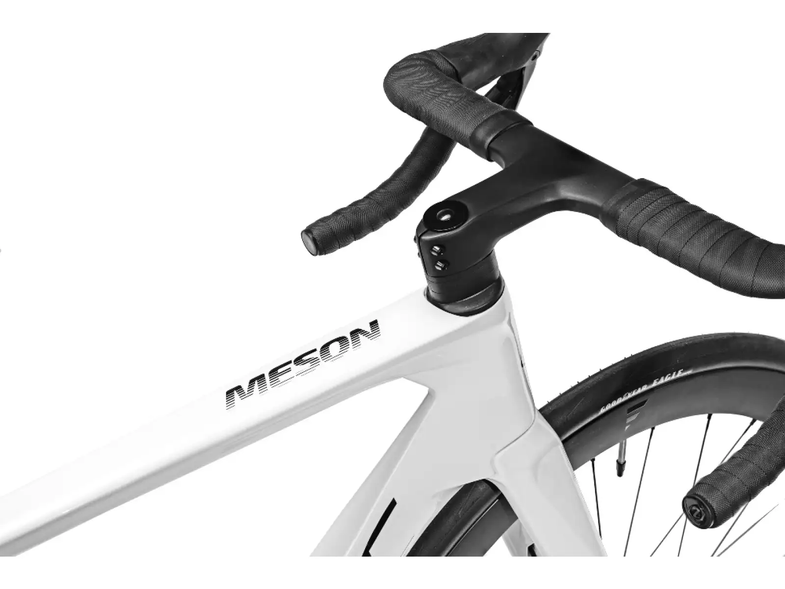 Isaac Meson Ultegra Di2 Rennrad Mineral White