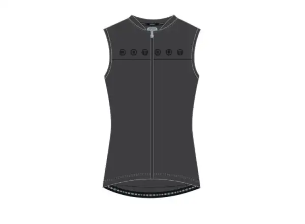 Dotout Signal Damen ärmelloses Trikot Light Black