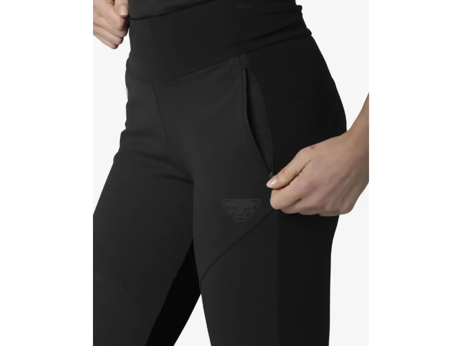 Dynafit Alpine Softshell Hybrid Damen Laufhose Black Out