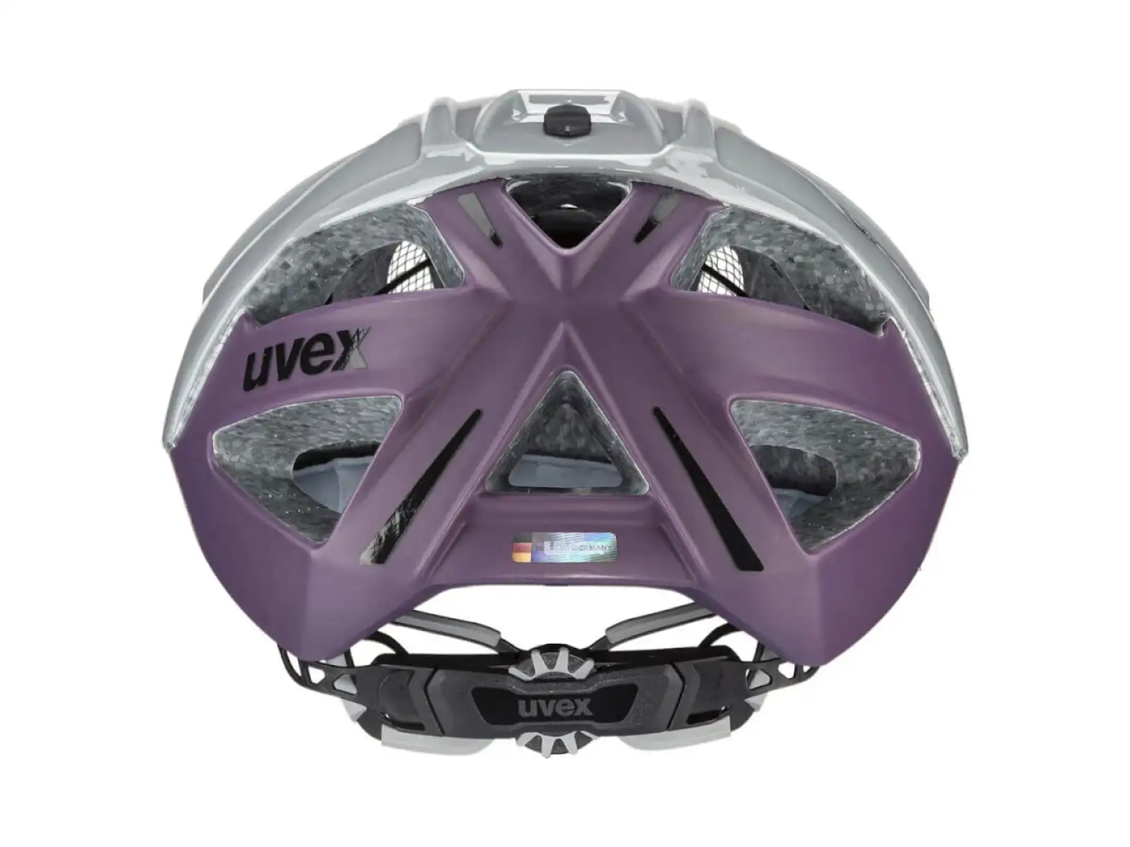 Uvex Gravel X Helm Rhino/Pflaume