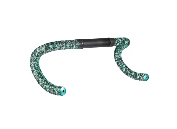 Supacaz Super Sticky Kush Splat Lenkerband Celeste/Celeste Plugs