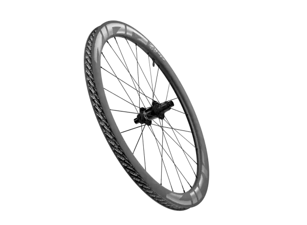 Zipp 404 S Carbon Tubeless CenterLock A1 hinteres eingespeichtes Laufrad Sram XDR Freilaufkörper dark grey