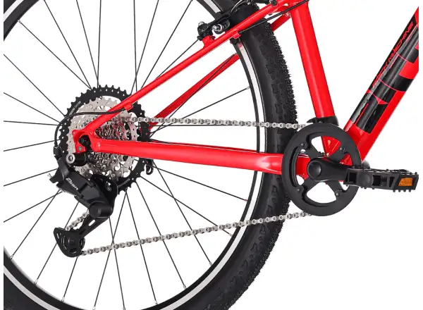 Rock Machine RIFF JR 27 Kinderfahrrad Gloss Fire Red