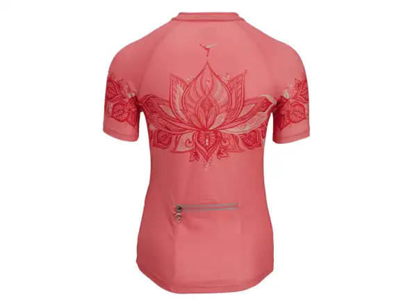 Silvini Sabatini Damen-Fahrradtrikot Kurzarm Blush/Punch