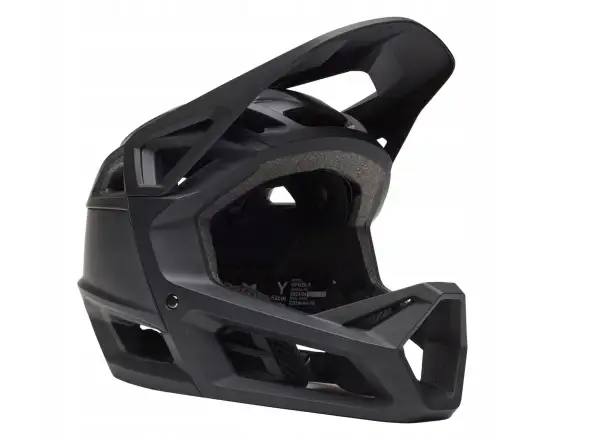 Fox Yth Proframe Ce Kinder-Downhillhelm Mattschwarz