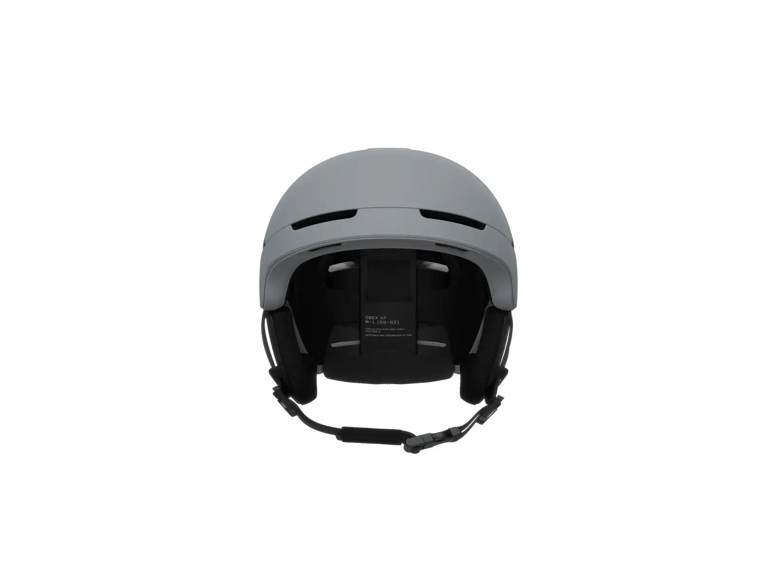 POC Obex WF MIPS Skihelm Granite Grey Matt