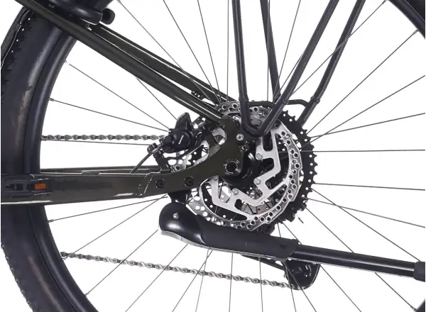Rock Machine eBlizz B70T Elektro-Mountainbike Gloss Dark Forest
