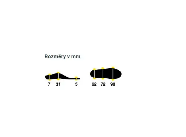 Sidas 3Feet Outdoor Mid  Einlegesohlen für mittlerem Fußgewölbe, 1 Paar