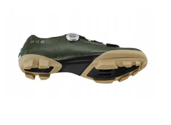 Shimano SH-RX600 Wide Herren Gravel-Schuhe Olive