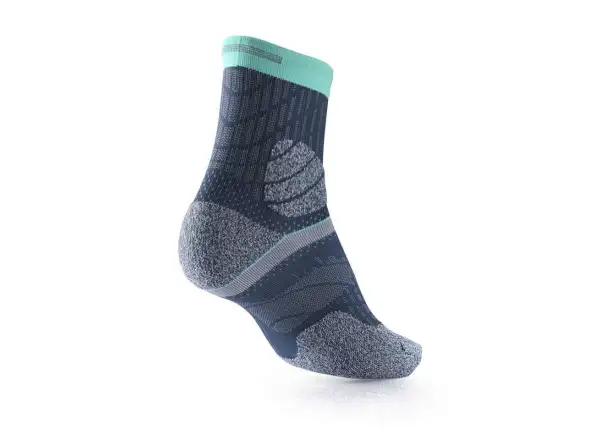Sidas Trail Protect Socken Grau/Türkis