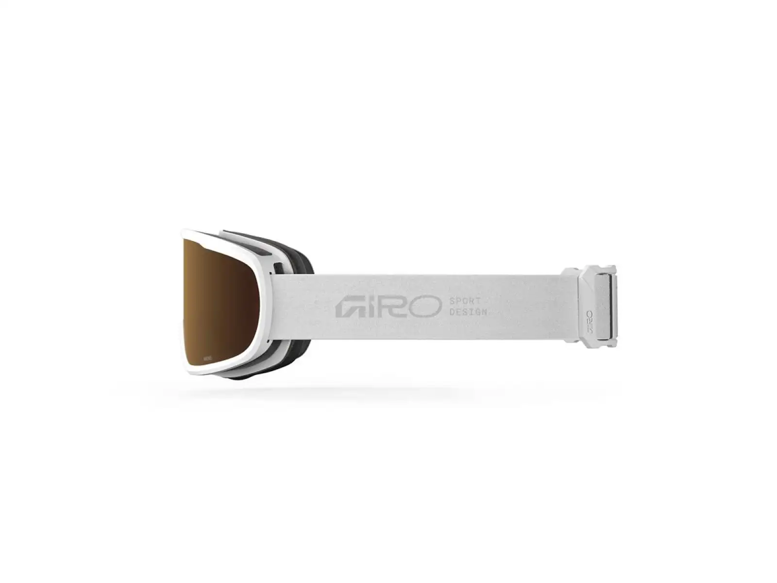 Giro Moxie Damen Skibrille weiß Stacked/Amber Gold/Yellow (2Gläser)