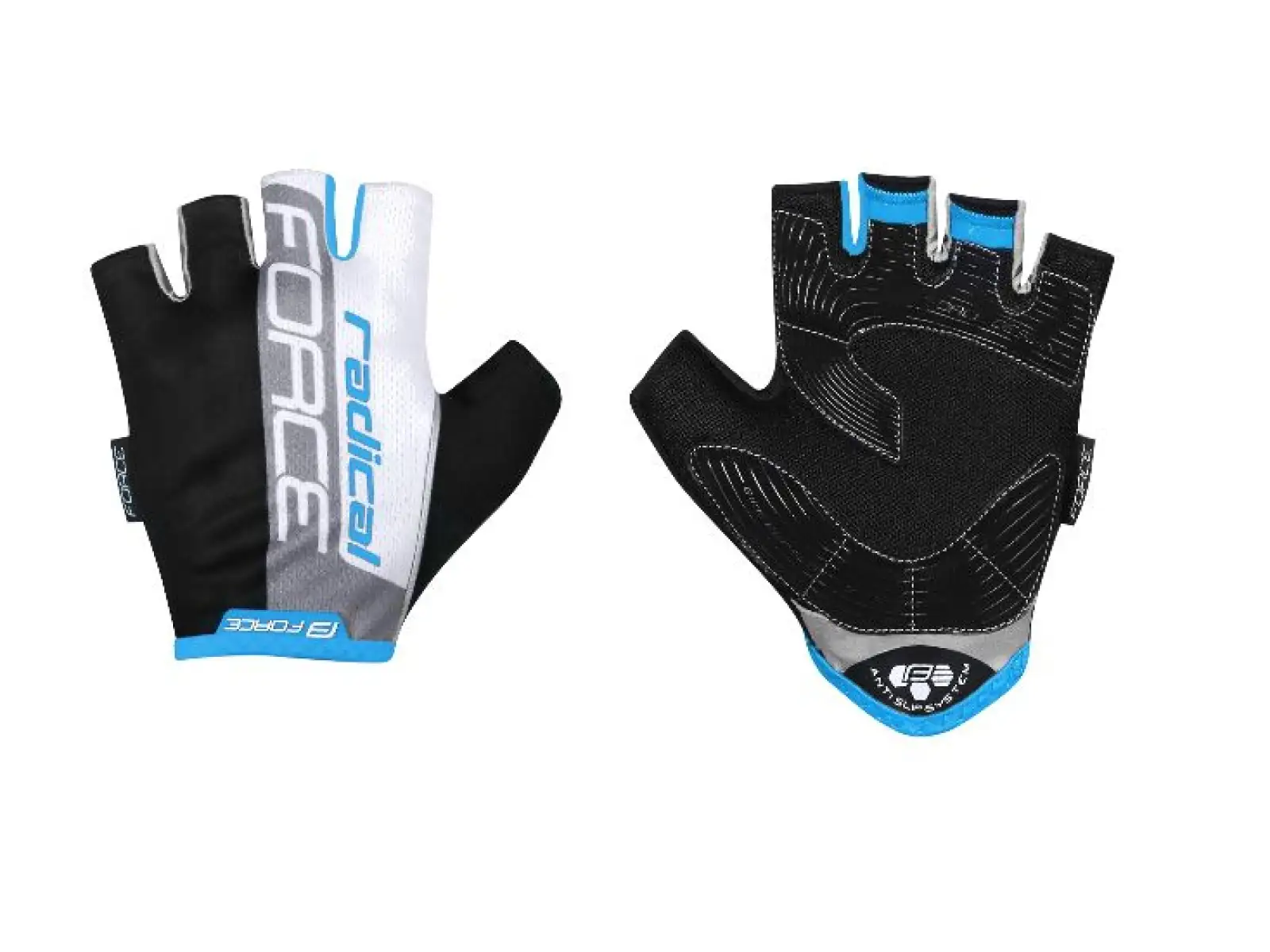 Force Radical Handschuhe Schwarz/Weiß/Blau