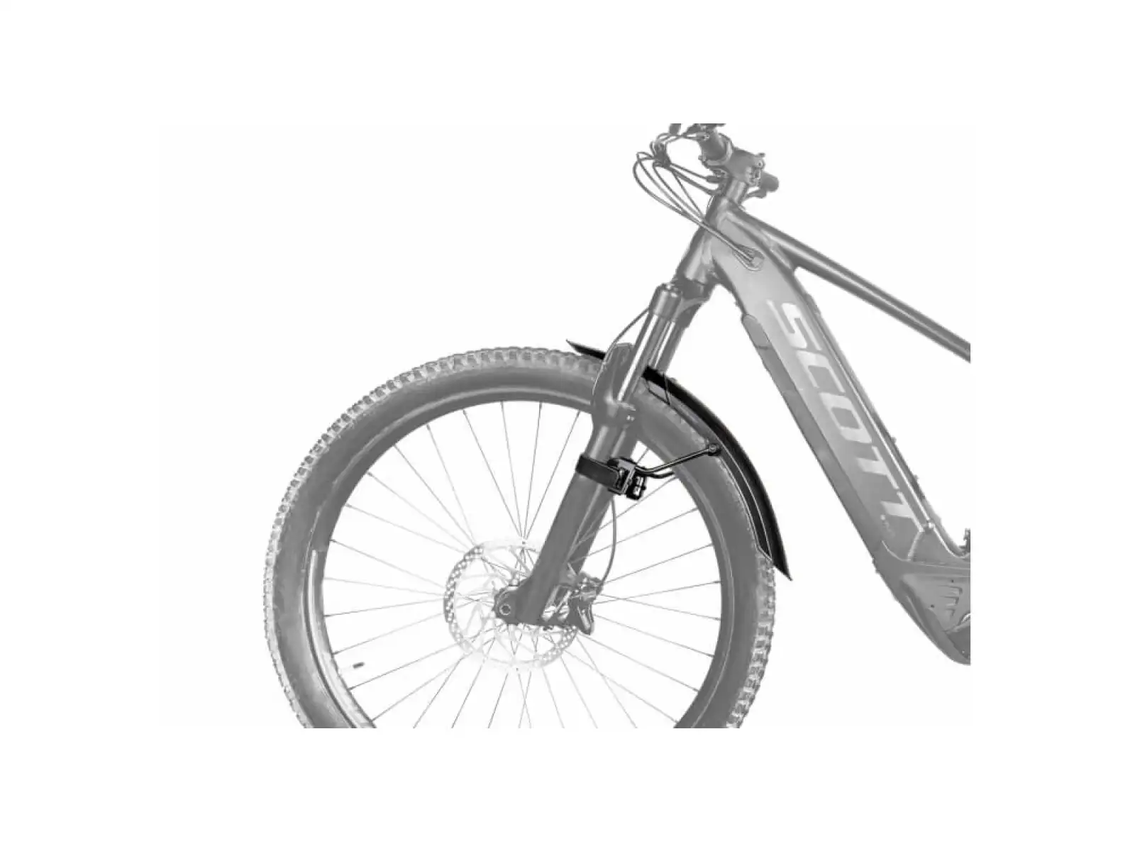 Topeak Tetrafender M1 26-29" Schutzblech am Gabel Schwarz