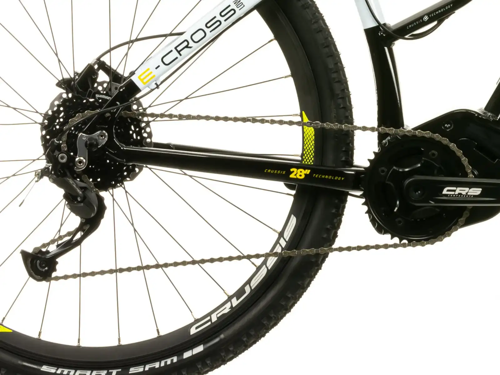 Crussis e-Cross low 7.9 (522 Wh) Cross-Tiefeinstiegs-Elektrofahrrad