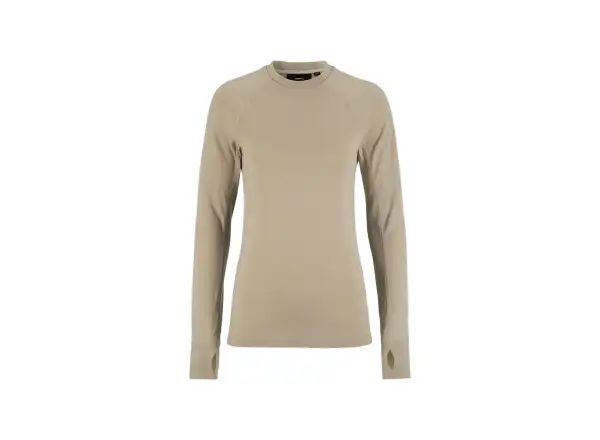 CRAFT Wool Comfort RN LS Damen T-Shirt Beige