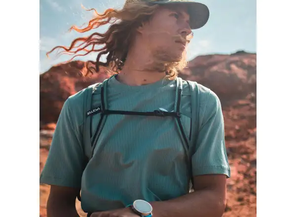 Salewa Pedroc Dry Light Herren T-Shirt Kurzarm Pond blue